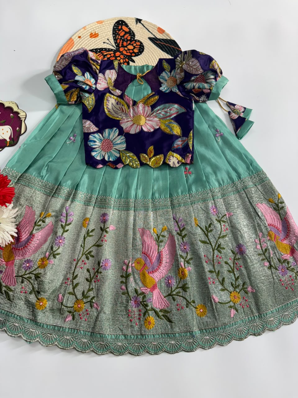 Kids lehenga