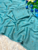 Trending Coffee beads Saree