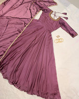 Handwork Gown with Dupatta