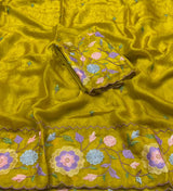 Space silk Embroidery
