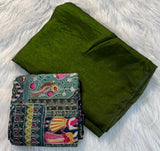 Space silk satin