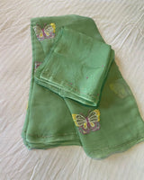 Chiffon Maggam saree