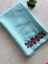 Premium kota saree with Maggam work