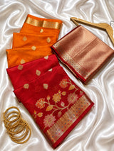 Banarasi viscose silk saree