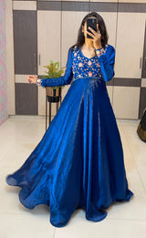 Premium Space Silk Gown