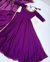 Handwork Gown with Dupatta