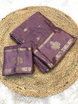 Pure mysore crepe self weaving
