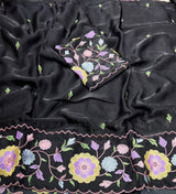 Space silk Embroidery