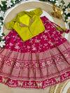 Contrast Kids Lehenga-Choli