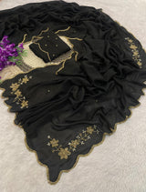 Ranngoli crushed sarees