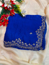Premium Space silk handwork sarees