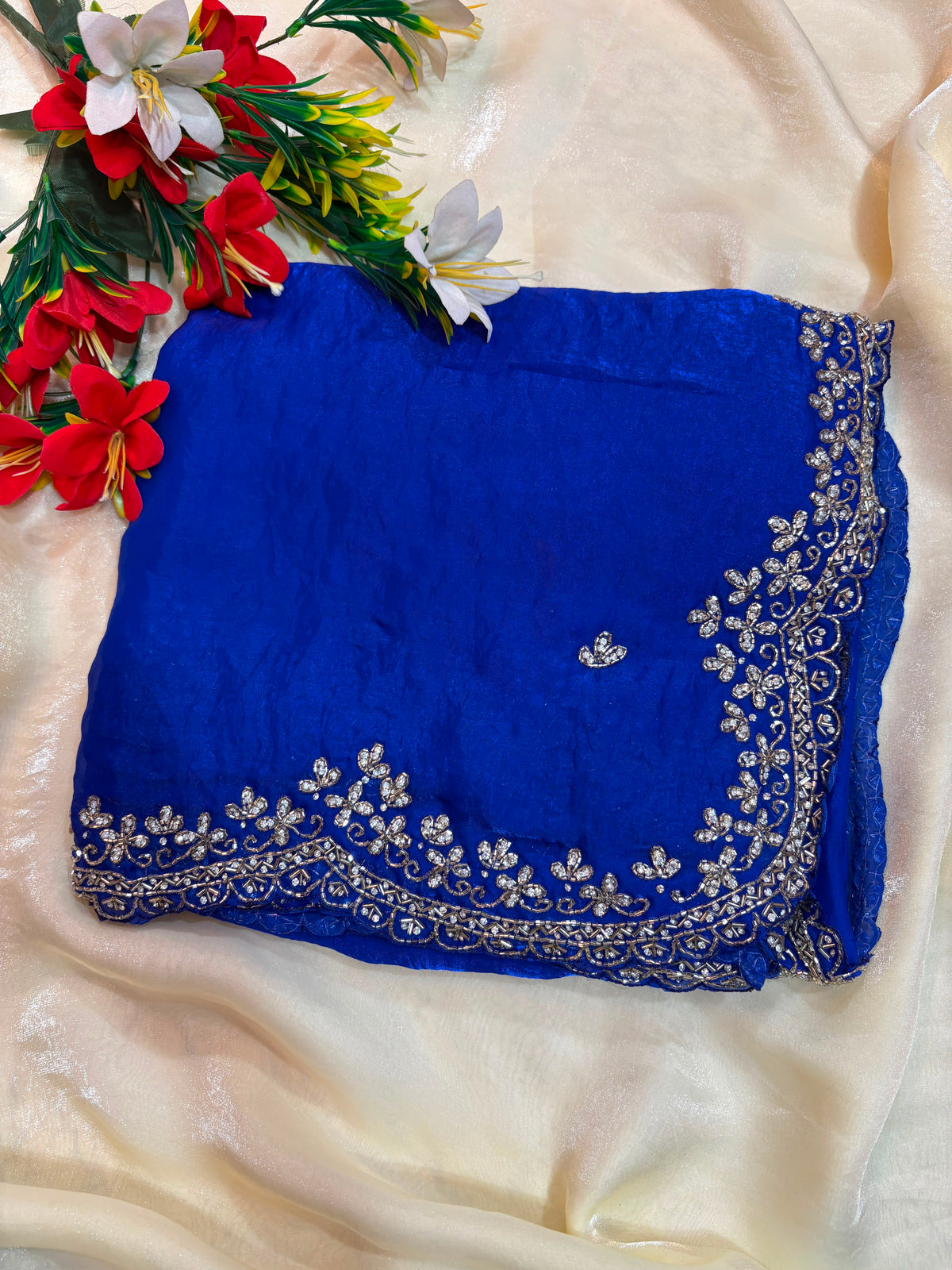 Premium Space silk handwork sarees