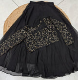 Georgette lehenga set