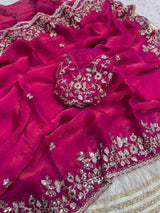 Space silk Chiffon Dual ton