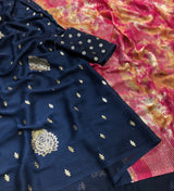 Moss chiffon sarees