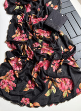 Chinnon handwork sarees