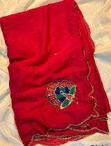 Rangolii Crushed saree