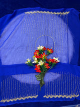 Lines cardana work sarees