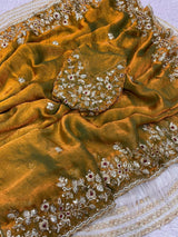 Space silk Chiffon Dual ton