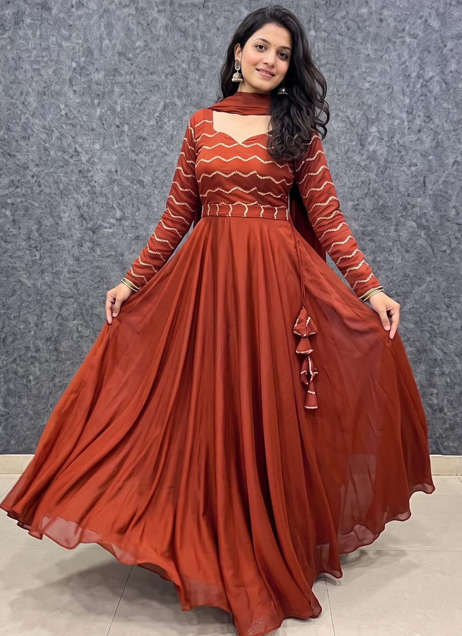 Premium Rangoli Silk