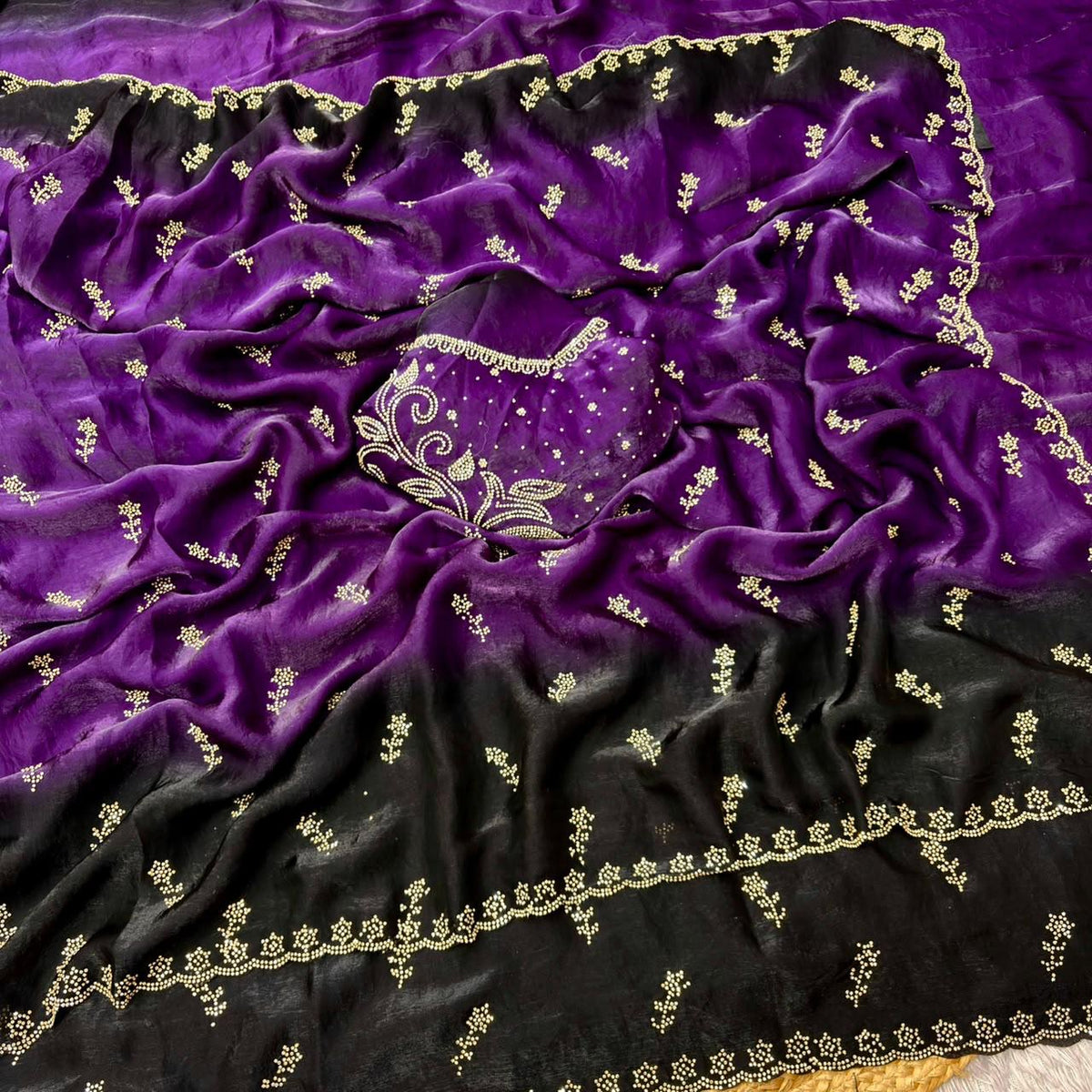 Space silk sarees