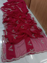 Roya Georgette Saree