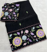 Space silk Embroidery