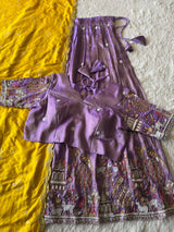 Viscose tissue with beads work