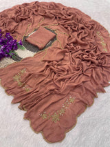 Ranngoli crushed sarees