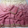 Dual shade Space silk sarees