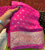 Viscose Georgette Sarees