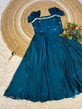 Premium Space Silk Gown