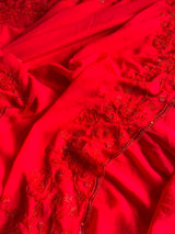 Georgette handwork sarees