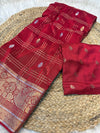 Viscous crepe saree