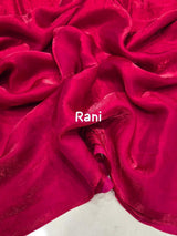 Space silk sattin sarees