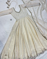 Space Silk Crush Gown