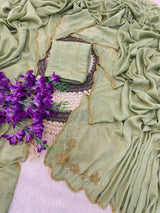 Ranngoli crushed sarees