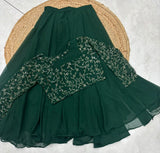Georgette lehenga set