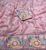Space silk Embroidery