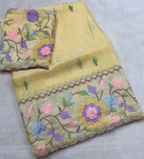 Space silk Embroidery