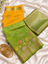 Banarasi viscose silk saree