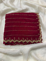 Lines cardana work sarees