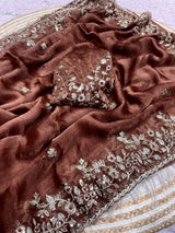 Space silk Chiffon Dual ton