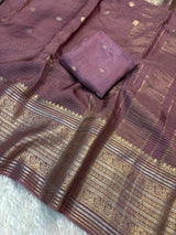 Viscous chex saree